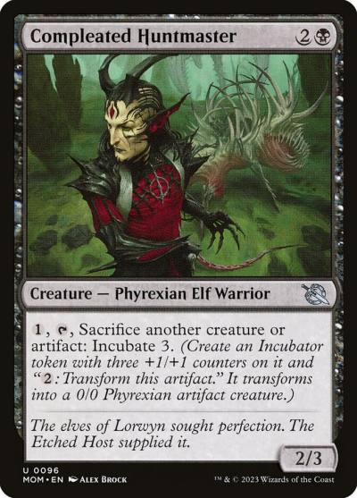 Compleated Huntmaster 96 March of the Machine Magic card