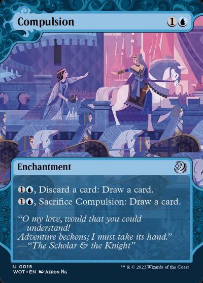 Compulsion WOT-15 Wilds of Eldraine: Enchanting Tales Magic card