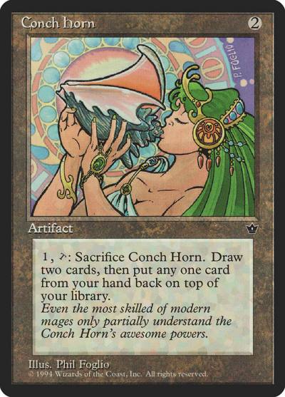 Conch Horn FEM-83 Fallen Empires Magic card
