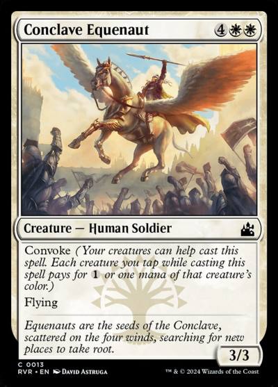 Conclave Equenaut RVR-13 Ravnica Remastered Magic card