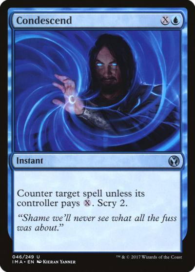 Condescend IMA-46 Iconic Masters Magic card