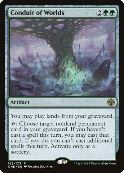 Conduit of Worlds ONE-163 Phyrexia: All Will Be One Magic card