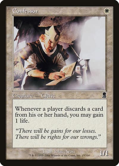 Confessor 15 Odyssey Magic card