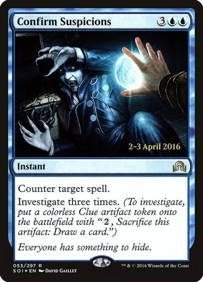 Confirm Suspicions PSOI-53S Shadows over Innistrad Promos Magic card