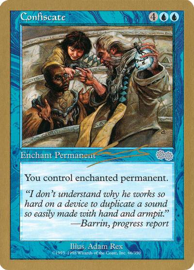 Confiscate WC00-NL66 World Championship Decks 2000 Magic card
