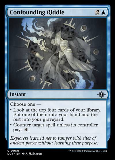 Confounding Riddle LCI-50 The Lost Caverns of Ixalan Magic card