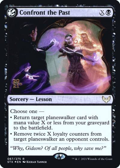 Confront the Past PSTX-67S Strixhaven: School of Mages Promos Magic card