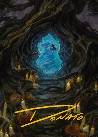 Conjurer's Closet // Conjurer's Closet AINR-17 Innistrad Remastered Art Series Magic card