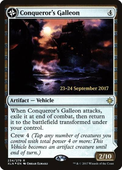 Conqueror's Galleon // Conqueror's Foothold PXLN-234S Ixalan Promos Magic card