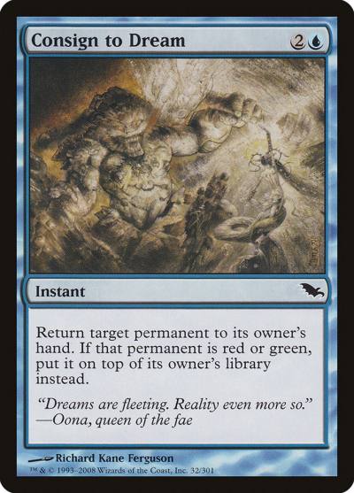 Consign to Dream SHM-32 Shadowmoor Magic card