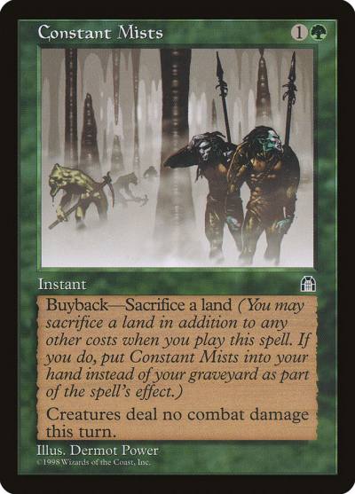 Constant Mists STH-104 Stronghold Magic card