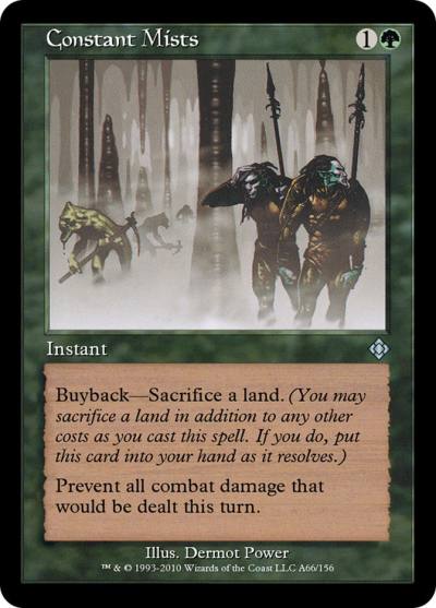 Constant Mists TD0-A66 Magic Online Theme Decks Magic card