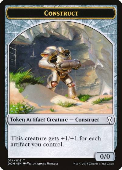Construct TDOM-14 Dominaria Tokens Magic card