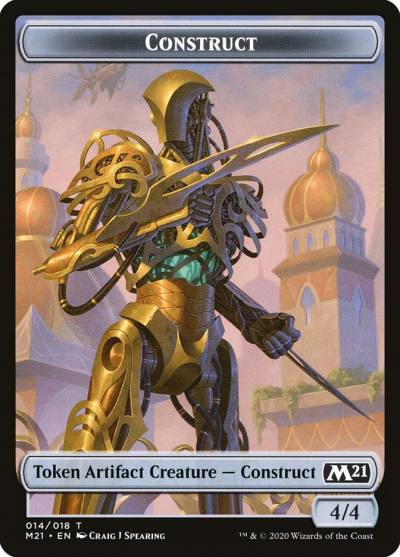 Construct TM21-14 Core Set 2021 Tokens Magic card