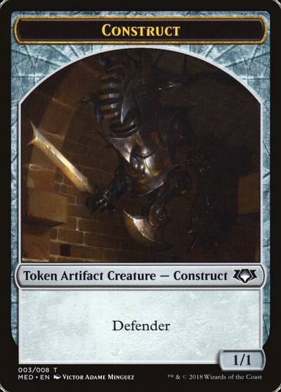 Construct TMED-G3 Mythic Edition Tokens Magic card