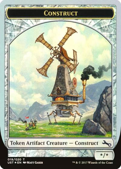 Construct TUST-19 Unstable Tokens Magic card