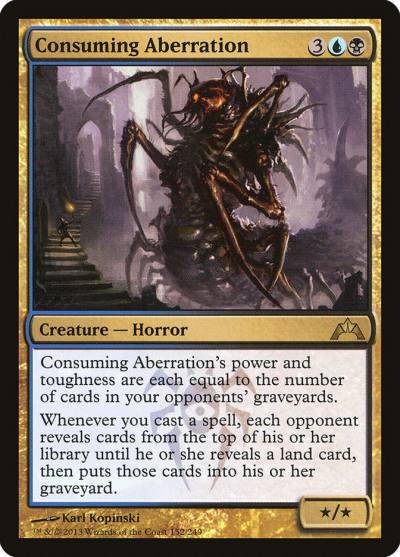 Consuming Aberration GTC-152 Gatecrash Magic card