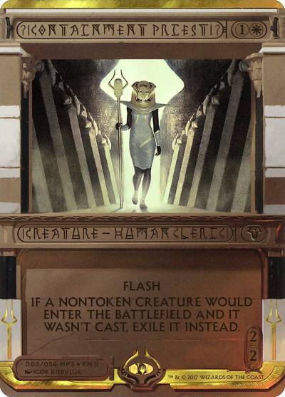 Containment Priest MP2-3 Amonkhet Invocations Magic card