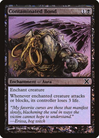Contaminated Bond 10E-132STAR Tenth Edition Magic card