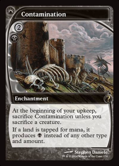 Contamination MB2-178 Mystery Booster 2 Magic card