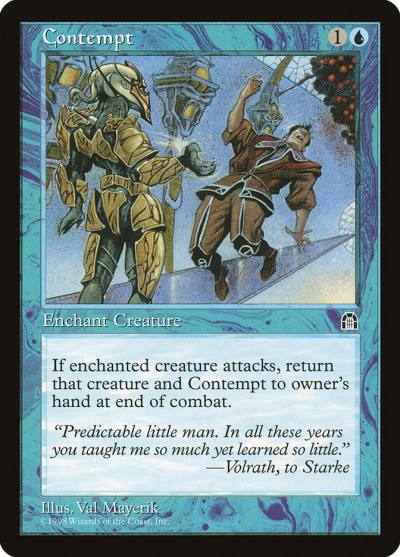 Contempt STH-27 Stronghold Magic card