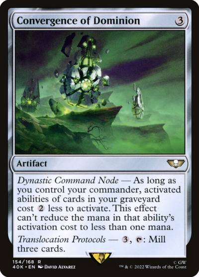 Convergence of Dominion 40K-154 Warhammer 40,000 Commander Magic card