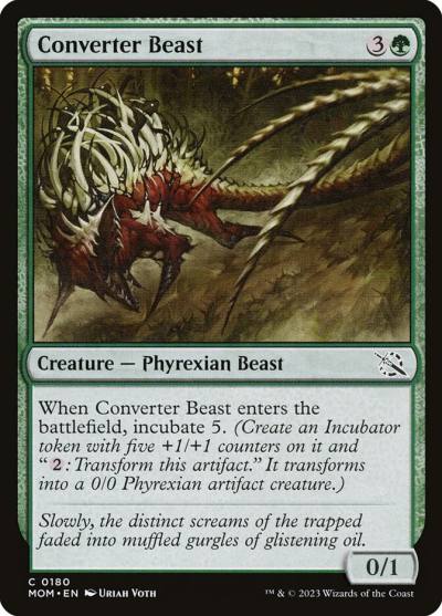 Converter Beast 180 March of the Machine Magic card
