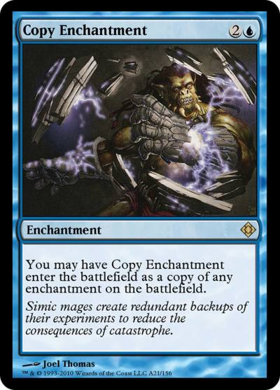 Copy Enchantment TD0-A21 Magic Online Theme Decks Magic card
