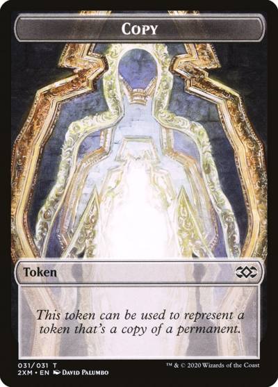 Copy T2XM-31 Double Masters Tokens Magic card