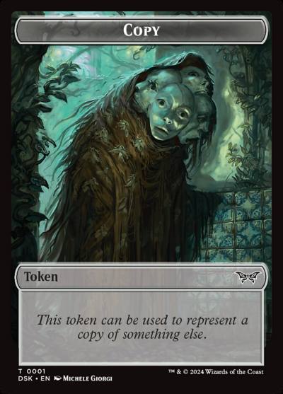 Copy TDSK-1 Duskmourn: House of Horror Tokens Magic card