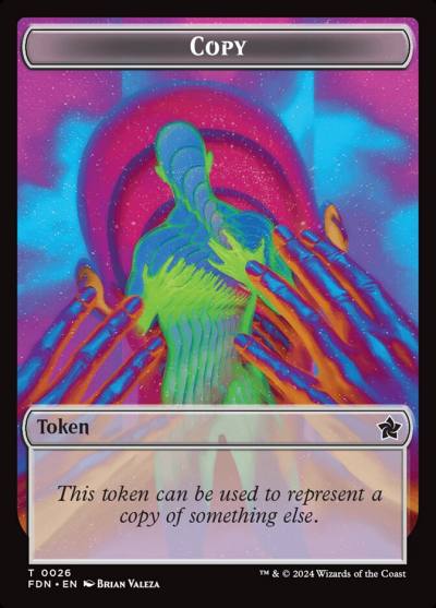 Copy TFDN-26 Foundations Tokens Magic card