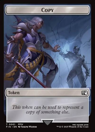 Copy TFIN-1 Final Fantasy Tokens Magic card