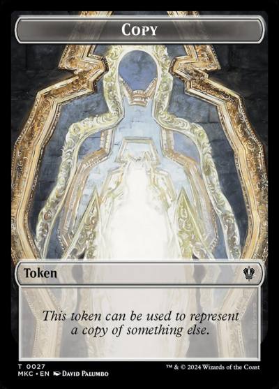 Copy TMKC-27 Murders at Karlov Manor Commander Tokens Magic card