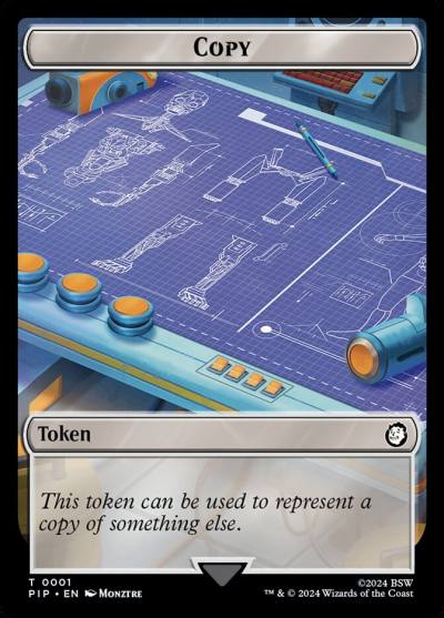 Copy TPIP-1 Fallout Tokens Magic card