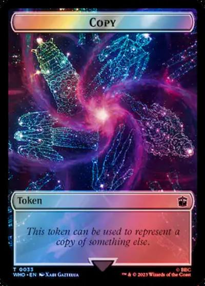 Copy TWHO-33 Doctor Who Tokens Magic card