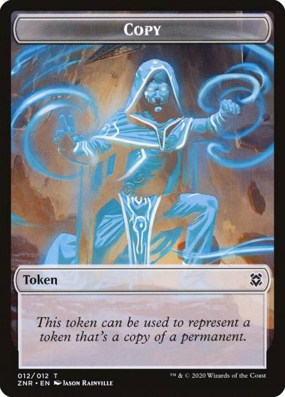 Copy TZNR-12 Zendikar Rising Tokens Magic card