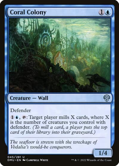 Coral Colony 45 Dominaria United Magic card