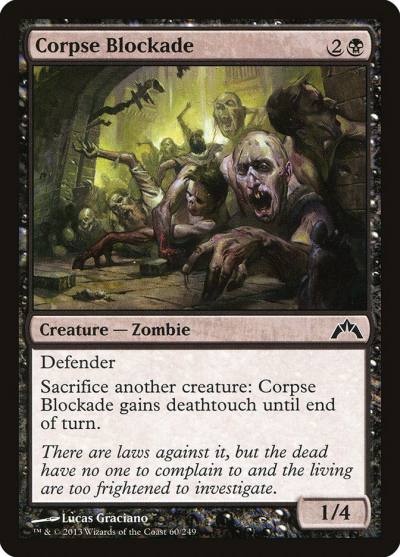 Corpse Blockade GTC-60 Gatecrash Magic card
