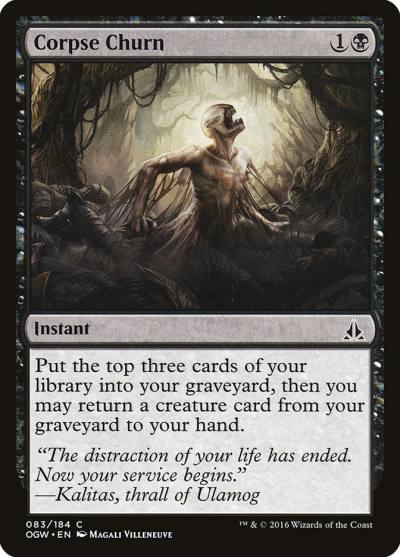 Corpse Churn OGW-83 Oath of the Gatewatch Magic card