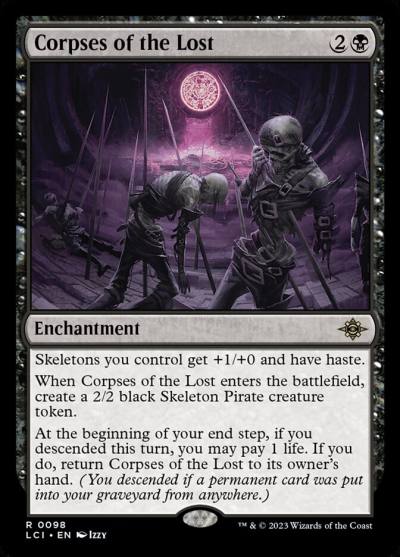 Corpses of the Lost LCI-98 The Lost Caverns of Ixalan Magic card