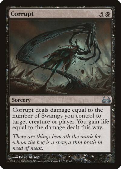 Corrupt DDC-55 Duel Decks: Divine vs. Demonic Magic card