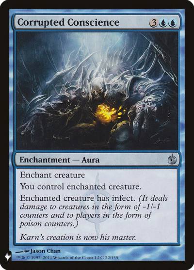 Corrupted Conscience PLST-MBS-22 The List Magic card