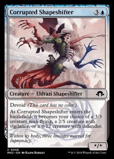 Corrupted Shapeshifter 56 Modern Horizons 3 Magic card