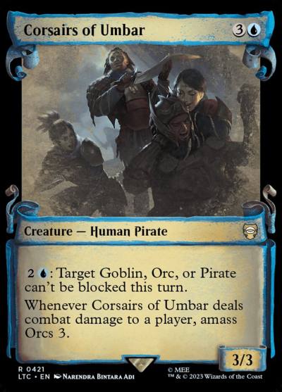 Corsairs of Umbar LTC-421 Tales of Middle-earth Commander Magic card