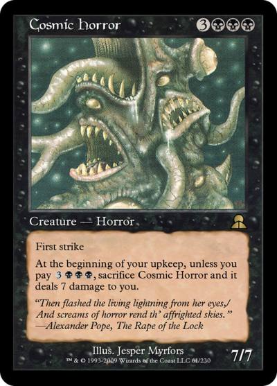 Cosmic Horror ME3-61 Masters Edition III Magic card