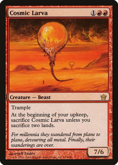 Cosmic Larva 63 Fifth Dawn Magic card