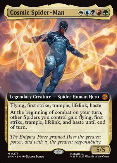Cosmic Spider-Man SPM-271 Marvel's Spider-Man Magic card