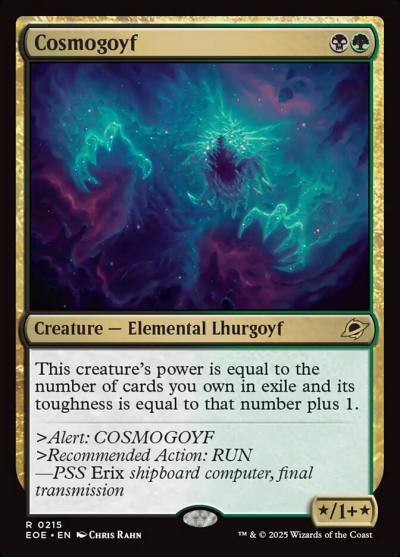 Cosmogoyf EOE-215 Edge of Eternities Magic card