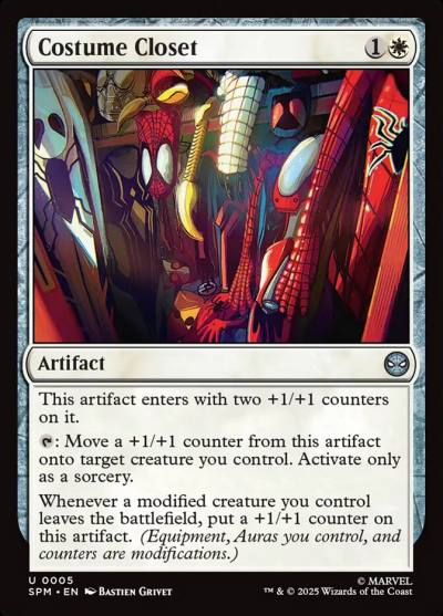 Costume Closet SPM-5 Marvel's Spider-Man Magic card