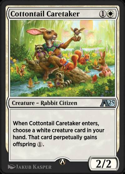 Cottontail Caretaker YBLB-2 Alchemy: Bloomburrow Magic card